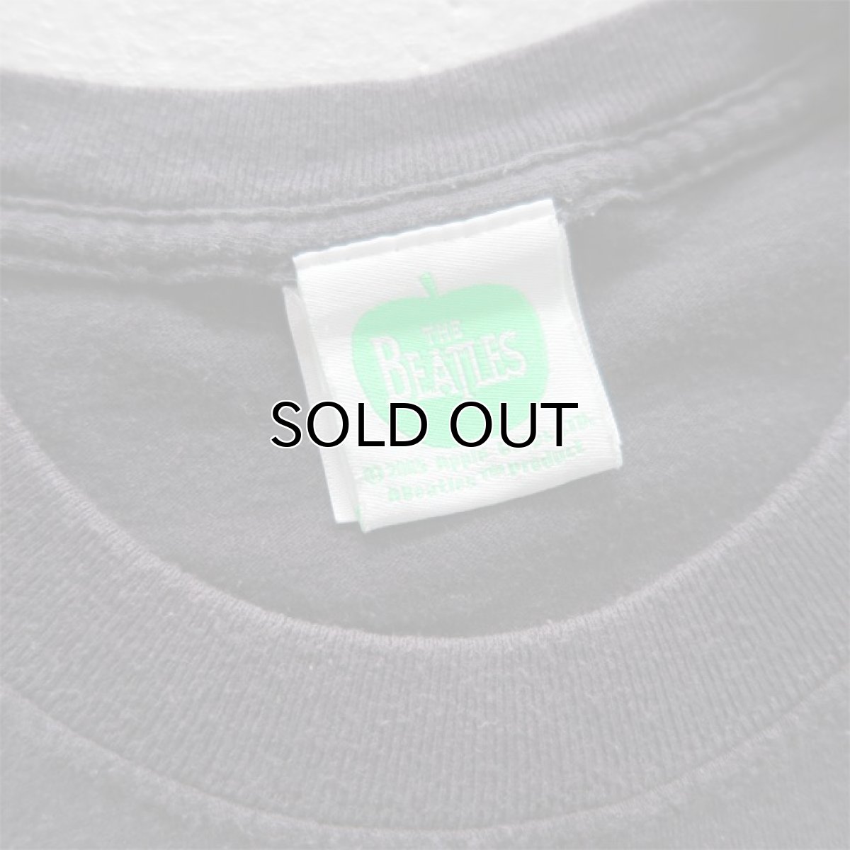 画像3: 2000's "THE BEATLES" Print T-Shirt　BLACK　size L (3)