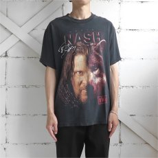 画像6: 1990's~ NWO "KEVIN NASH" Print T-Shirt　BLACK　size L (6)