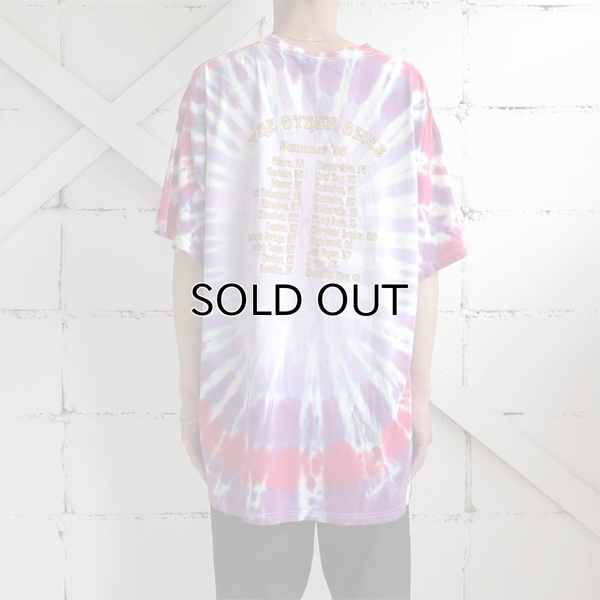 画像4: 1990's "THE OTHER ONES" Tour Print T-Shirt　TYE DYE　size XL-XXL (4)