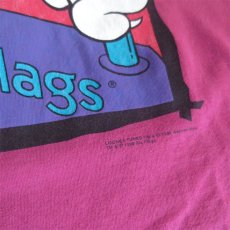 画像6: 1990's SIX FLAGS "LOONEY TUNES" Print Tank Top　PINK　size M-L (6)