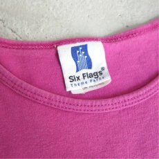 画像4: 1990's SIX FLAGS "LOONEY TUNES" Print Tank Top　PINK　size M-L (4)