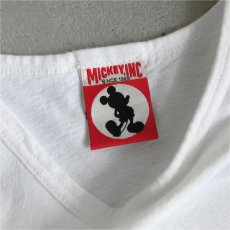 画像6: 1990's MICKEY, INC "DONALD" Print Tank Top　WHITE　size L (6)