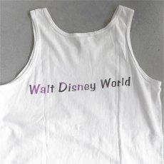 画像5: 1990's MICKEY, INC "DONALD" Print Tank Top　WHITE　size L (5)