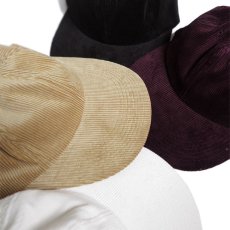 画像4: Riprap "Semi Long Brim Cap" -Fat Corduroy-　color WHITE, BEIGE, MARRON, BLACK　size FREE (4)