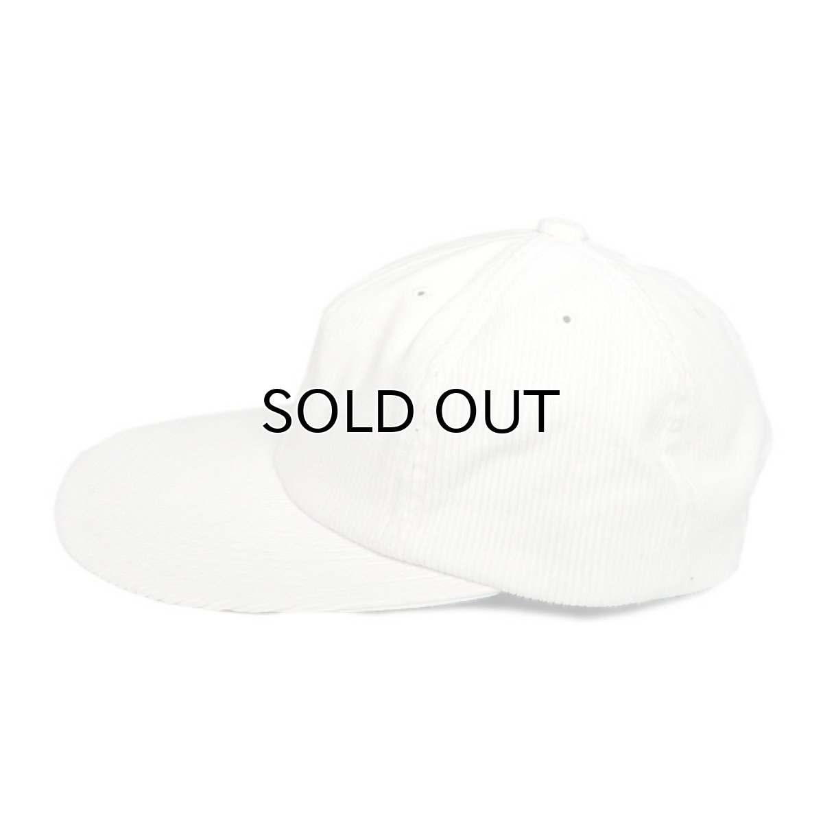画像8: Riprap "Semi Long Brim Cap" -Fat Corduroy- color WHITE, BEIGE, MARRON, BLACK size FREE (8)