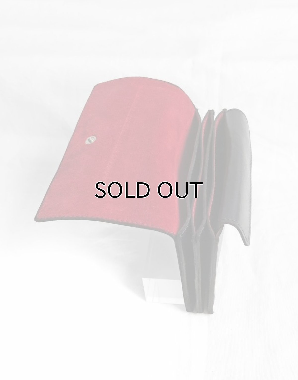 画像7: "JUTTA NEUMANN" WAITER'S WALLET  -MEDIUM SIZE-　color BLACK / BLOOD ORANGE (7)