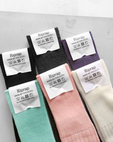 画像4: Riprap "NZ MERINO LONG HOSE SOCKS" made by HALISON　size MEN'S FREE (25~27cm) (4)