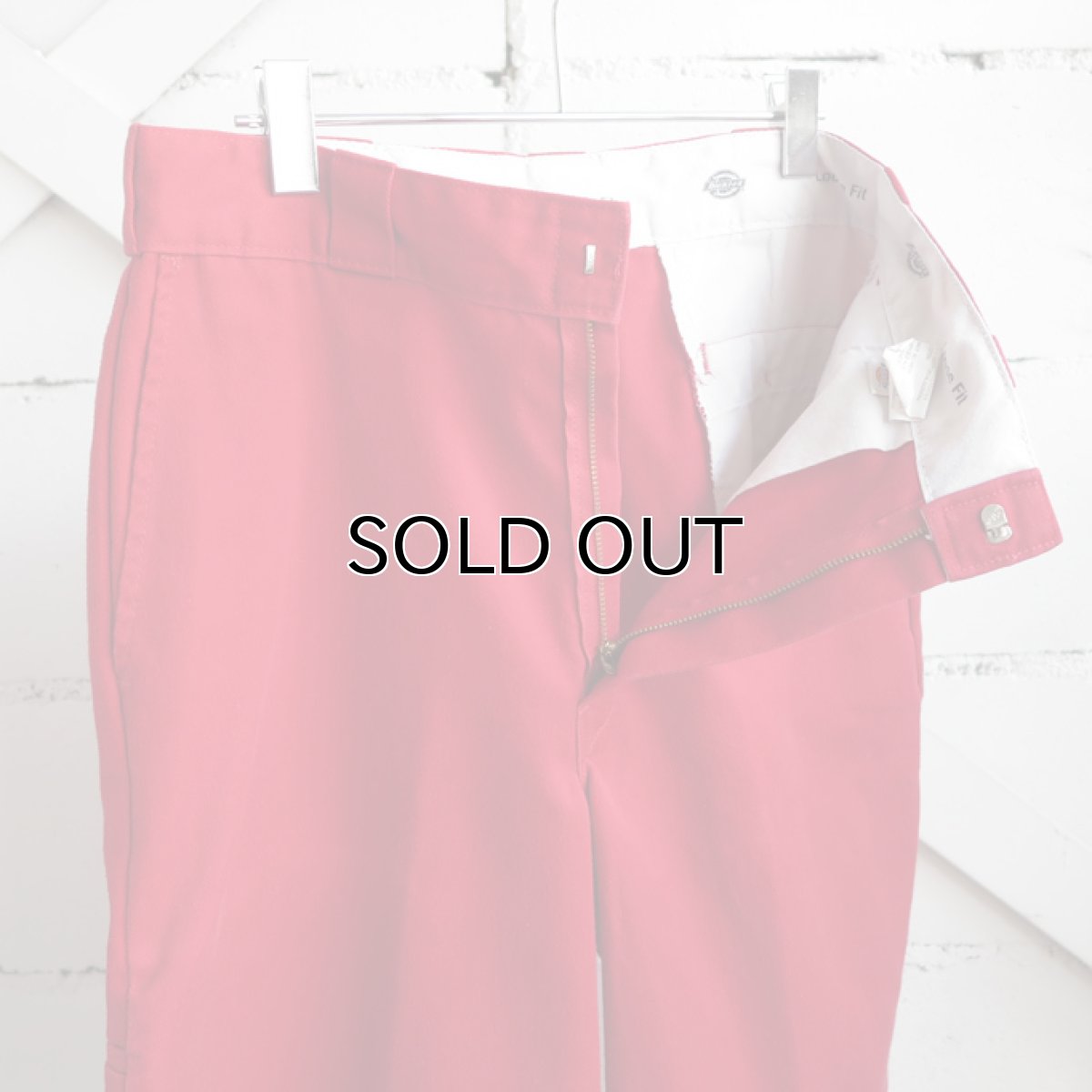 画像5: "Dickies" Loose Fit Work Shorts　RED　size W32INCH (5)