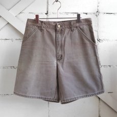 画像1: "Carhartt" Duck Canvas Work Shorts　LIGHT BRWON　size W34INCH (1)