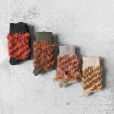 画像1: SHOWATABÉ "MULTI COLOR SHAGGY SOCKS" -the poem exclusive-　size MEN'S FREE (1)