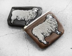 画像2: Riprap "COIN PURSE" -SHEEP-　color BROWN, BLACK　size FREE(ONE SIZE) (2)