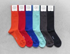 画像1: Riprap "NZ MERINO THREE QUARTER SOCKS" made by HALISON　size MEN'S FREE (25~27cm) (1)