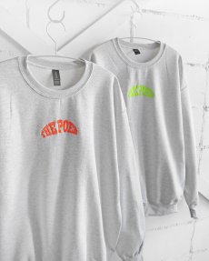 画像3: THE POEM "刺繍LOGO SWEAT SHIRT"　2色展開　size M~2XL (3)