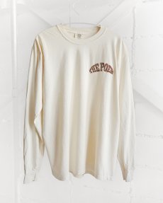 画像3: THE POEM "刺繍LOGO L/S TEE"　4色展開　size M~2XL (3)