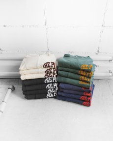 画像1: THE POEM "刺繍LOGO L/S TEE"　4色展開　size M~2XL (1)