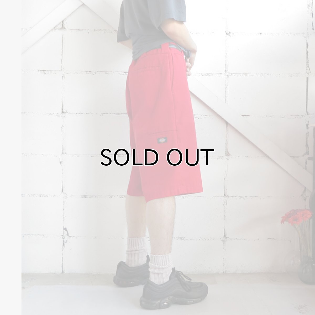 画像4: "Dickies" Loose Fit Work Shorts　RED　size W32INCH (4)