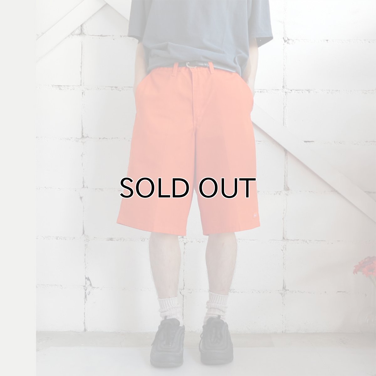 画像3: "Dickies" Loose Fit Work Shorts　ORANGE　size W32INCH (3)