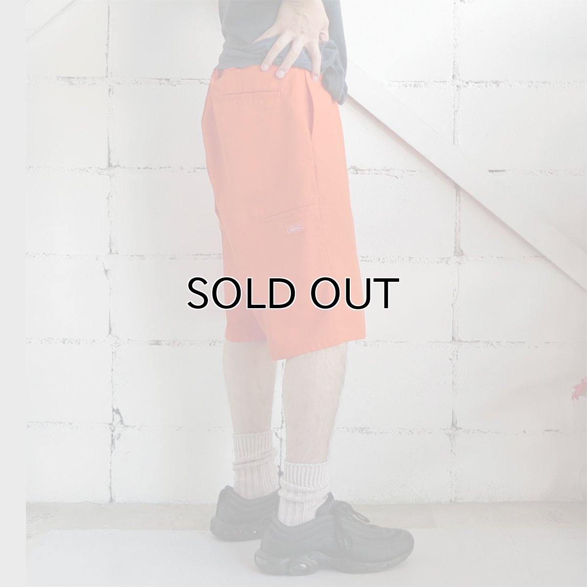 画像4: "Dickies" Loose Fit Work Shorts　ORANGE　size W32INCH (4)
