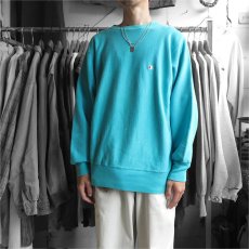 画像3: 1990's Champion "REVERSE WEAVE" Sweat Shirt　Turquoise Blue　size L (3)