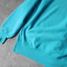 画像4: 1990's Champion "REVERSE WEAVE" Sweat Shirt　Turquoise Blue　size L (4)