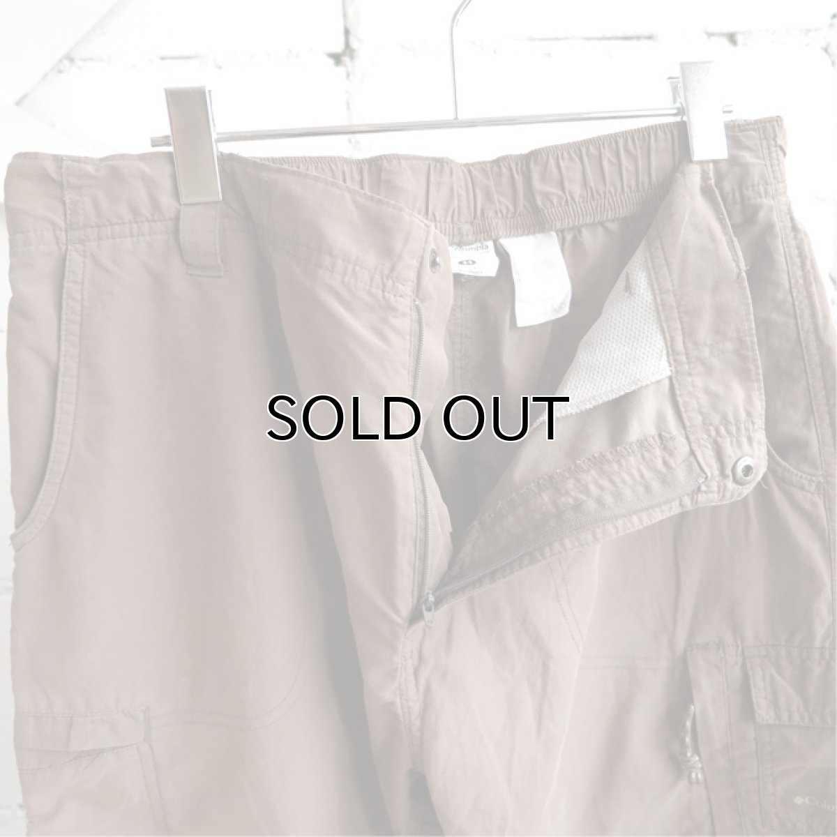 画像5: "Columbia Smooth Nylon Cargo Shorts　MOCHA BROWN　size W33~36INCH (5)