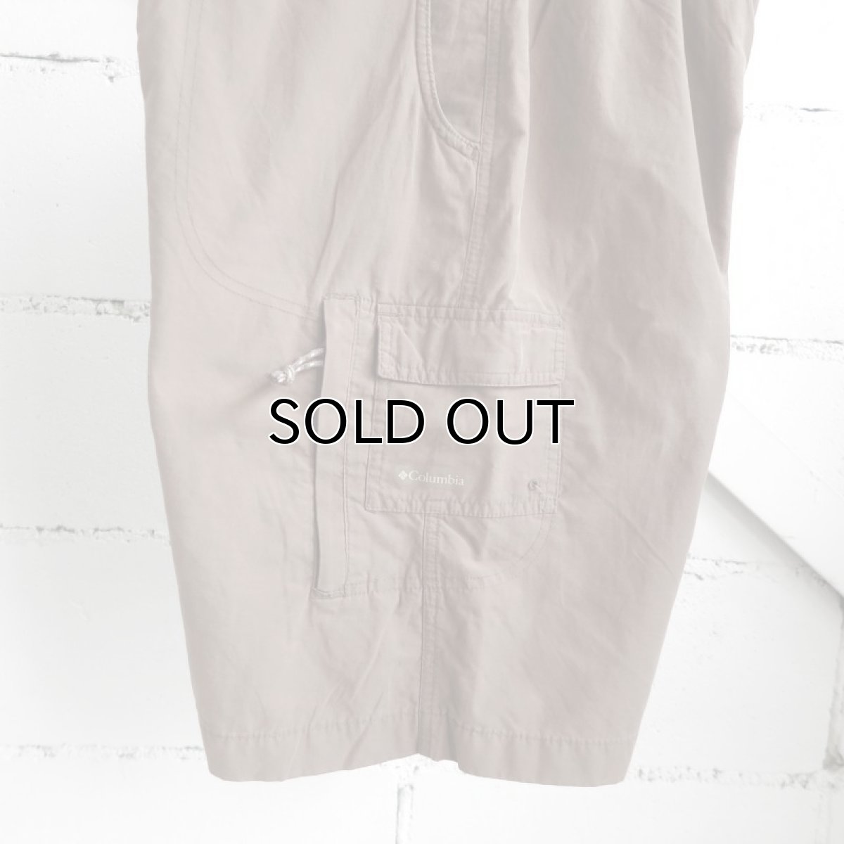 画像7: "Columbia Smooth Nylon Cargo Shorts　MOCHA BROWN　size W33~36INCH (7)