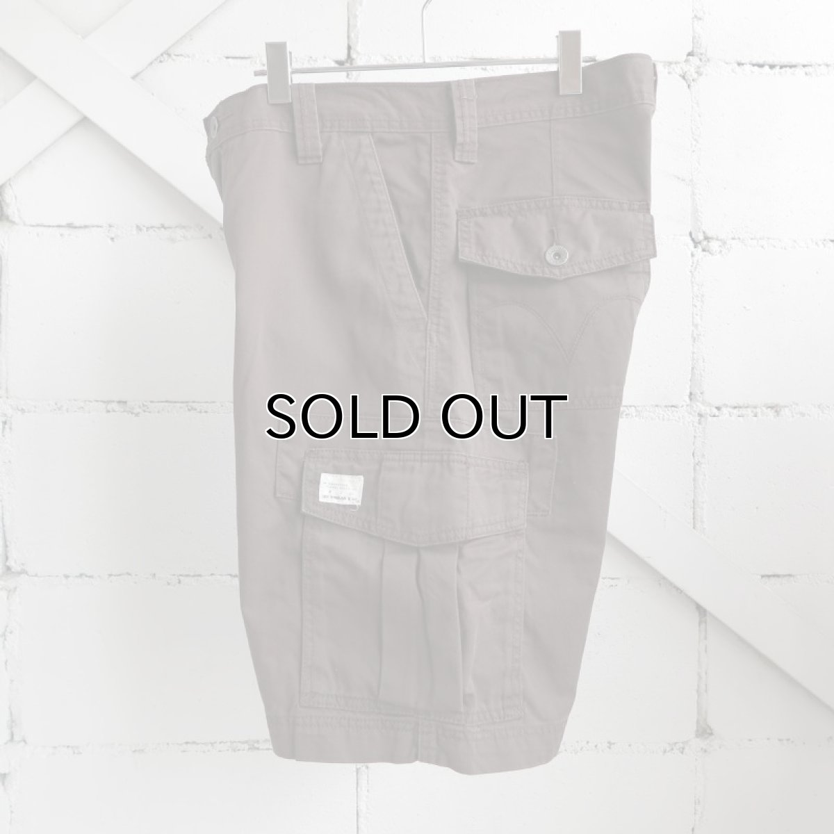 画像5: "Levi's" Chino Cargo Shorts　BROWN　size W34INCH (5)