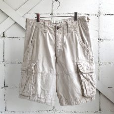 画像1: "Abercrombie & Fitch" Chino Cargo Shorts　IVORY　size W34INCH (1)