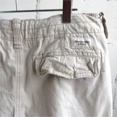 画像7: "Abercrombie & Fitch" Chino Cargo Shorts　IVORY　size W34INCH (7)