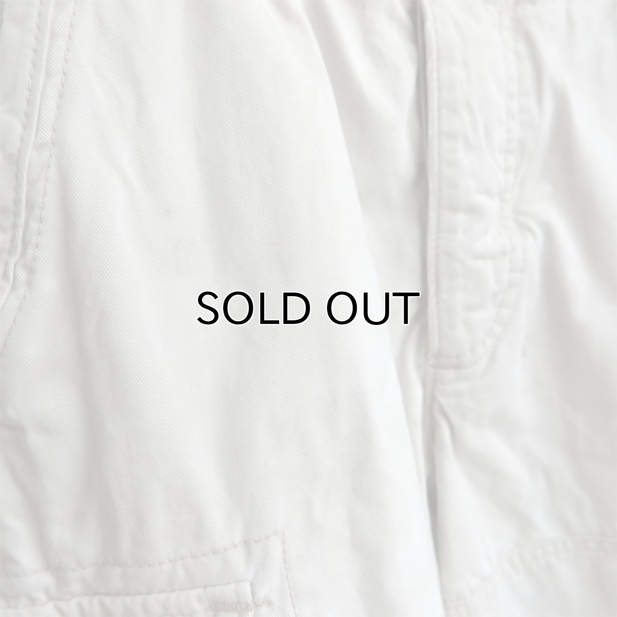 画像9: "Abercrombie & Fitch" Chino Cargo Shorts　IVORY　size W34INCH (9)