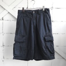 画像1: "ECKO UNLTD" Chino Cargo Shorts　DARK NAVY　size W33INCH (1)