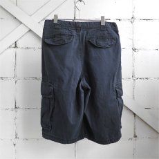 画像2: "ECKO UNLTD" Chino Cargo Shorts　DARK NAVY　size W33INCH (2)