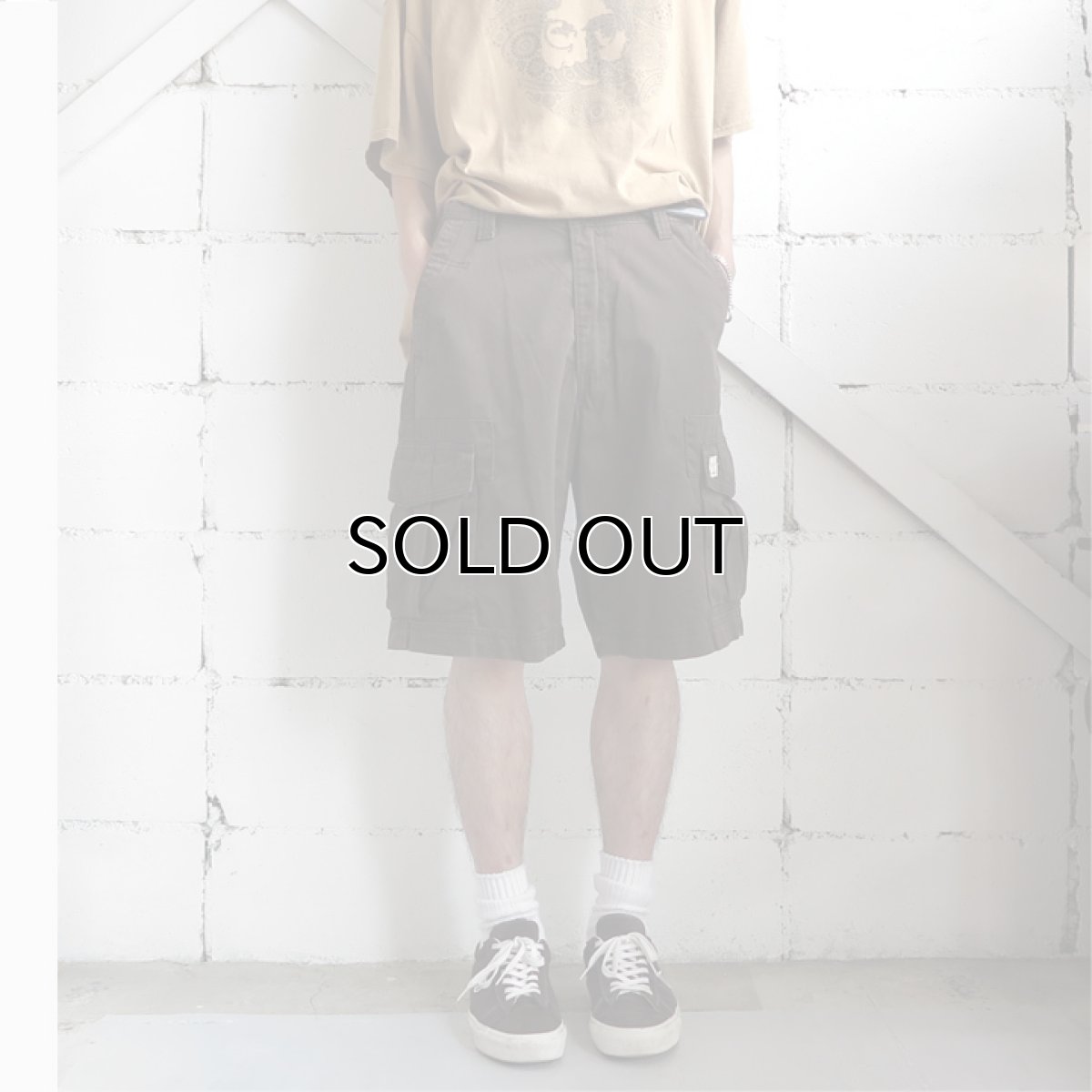 画像3: "Levi's" Chino Cargo Shorts　BROWN　size W34INCH (3)