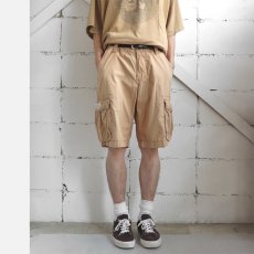 画像3: "POLO JEANS" Cotton Poplin Cargo Shorts　BEIGE　size W34INCH (3)