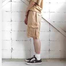 画像4: "POLO JEANS" Cotton Poplin Cargo Shorts　BEIGE　size W34INCH (4)