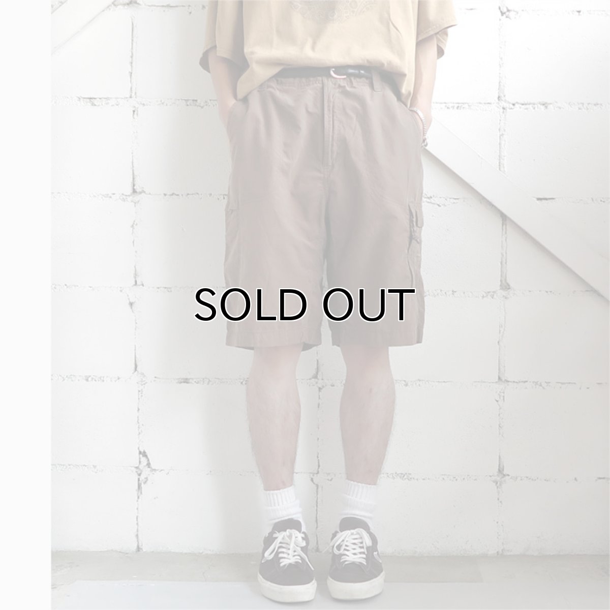 画像3: "Columbia Smooth Nylon Cargo Shorts　MOCHA BROWN　size W33~36INCH (3)