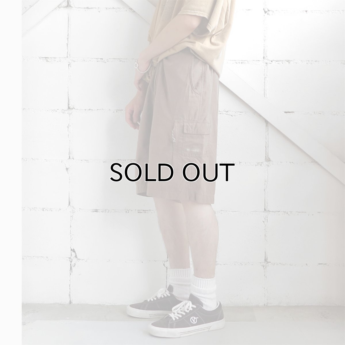 画像4: "Columbia Smooth Nylon Cargo Shorts　MOCHA BROWN　size W33~36INCH (4)