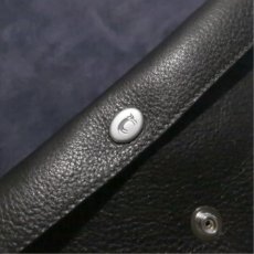 画像12: "JUTTA NEUMANN" Leather Wallet "Waiter's Wallet" -長財布-　color : Black / Purple (12)