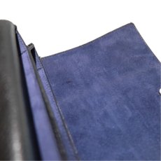 画像10: "JUTTA NEUMANN" Leather Wallet "Waiter's Wallet" -長財布-　color : Black / Purple (10)