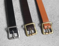 画像4: Riprap "NARROW BELT" -BRITISH SADDLE-　3 COLOR　size FREE (4)