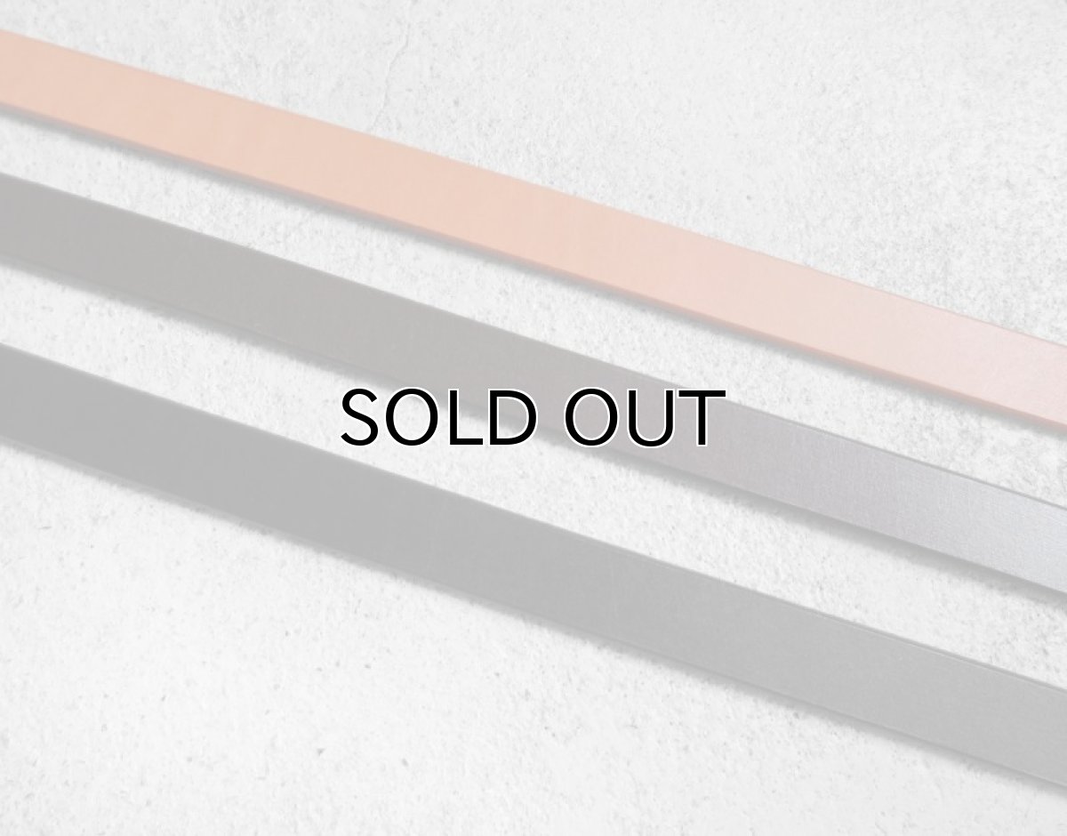 画像2: Riprap "NARROW BELT" -BRITISH SADDLE-　3 COLOR　size FREE (2)