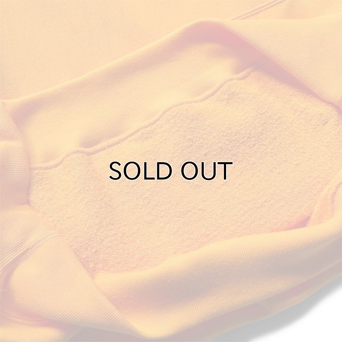 画像5: Riprap "Half Reverse Grove Sleeve Hoodie" -Cotton Loopwheel-  　color MANGO　size X-LARGE (5)