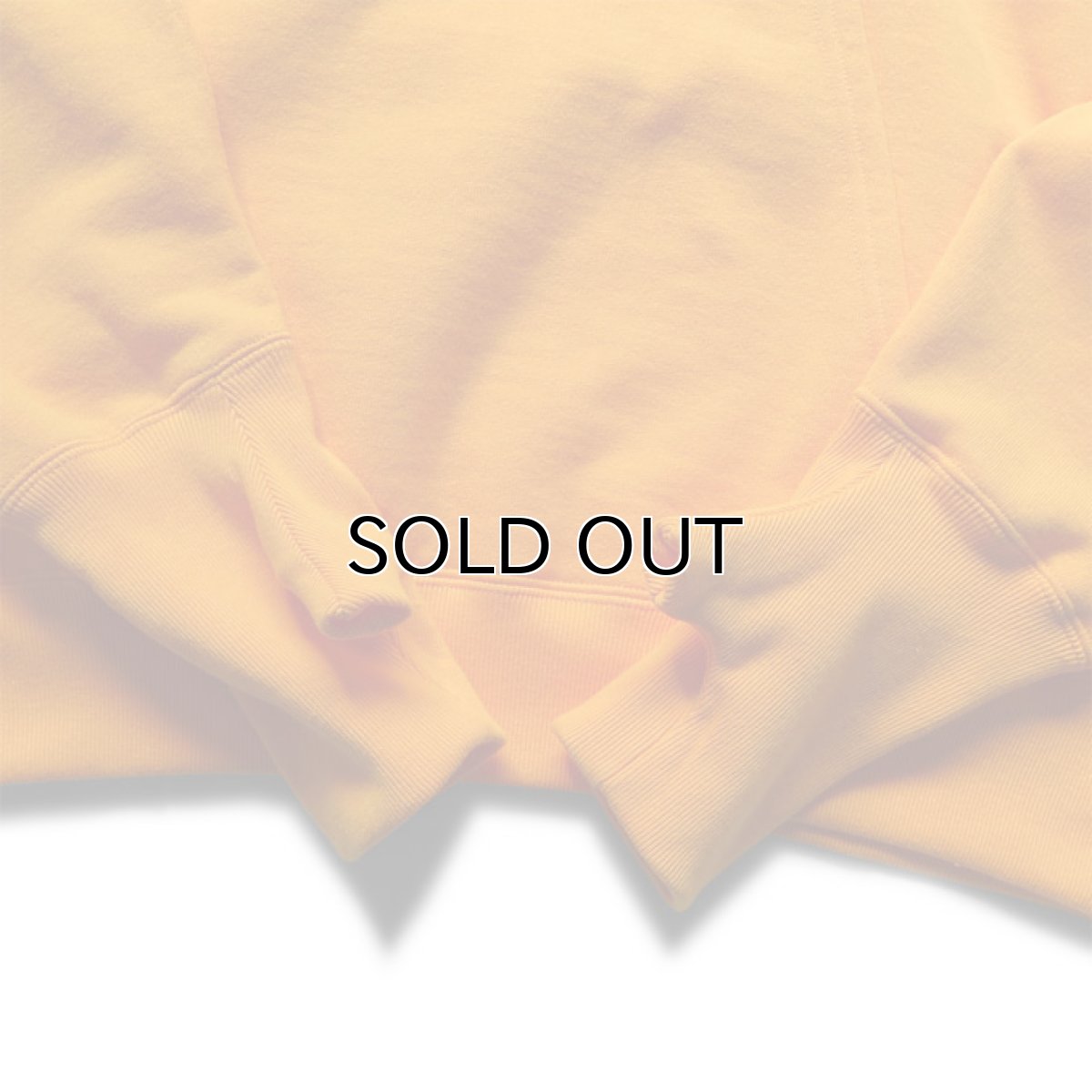 画像7: Riprap "Half Reverse Grove Sleeve Hoodie" -Cotton Loopwheel-  　color MANGO　size X-LARGE (7)