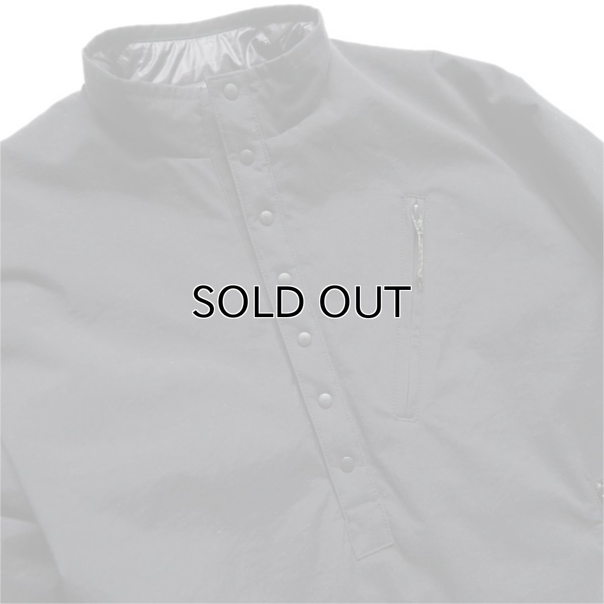 画像2: Riprap "Pullover Snap Puff" -Nylon Oxford-  　color BLACK　size MEDIUM (2)