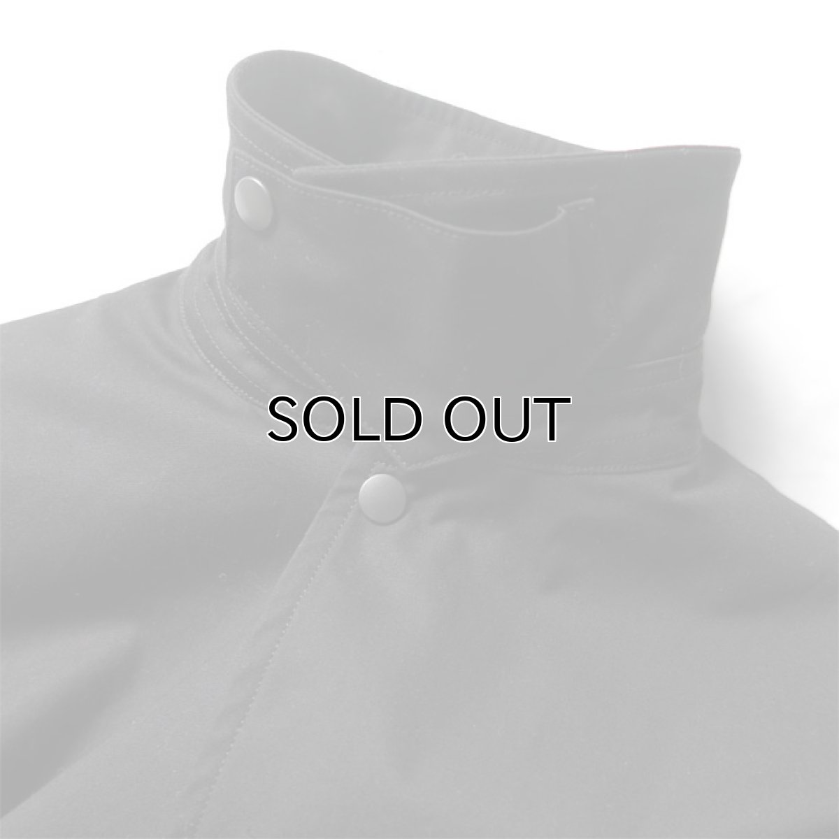 画像4: Riprap "Snap Coat" -Organic Cotton Highcount Weather-  　color BLACK　size LARGE (4)