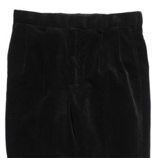 画像3: Riprap "Two Tuck Slacks" -9W Cotton Cords-　color BLACK　size SMALL, MEDIUM, LARGE (3)