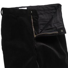 画像4: Riprap "Two Tuck Slacks" -9W Cotton Cords-　color BLACK　size SMALL, MEDIUM, LARGE (4)