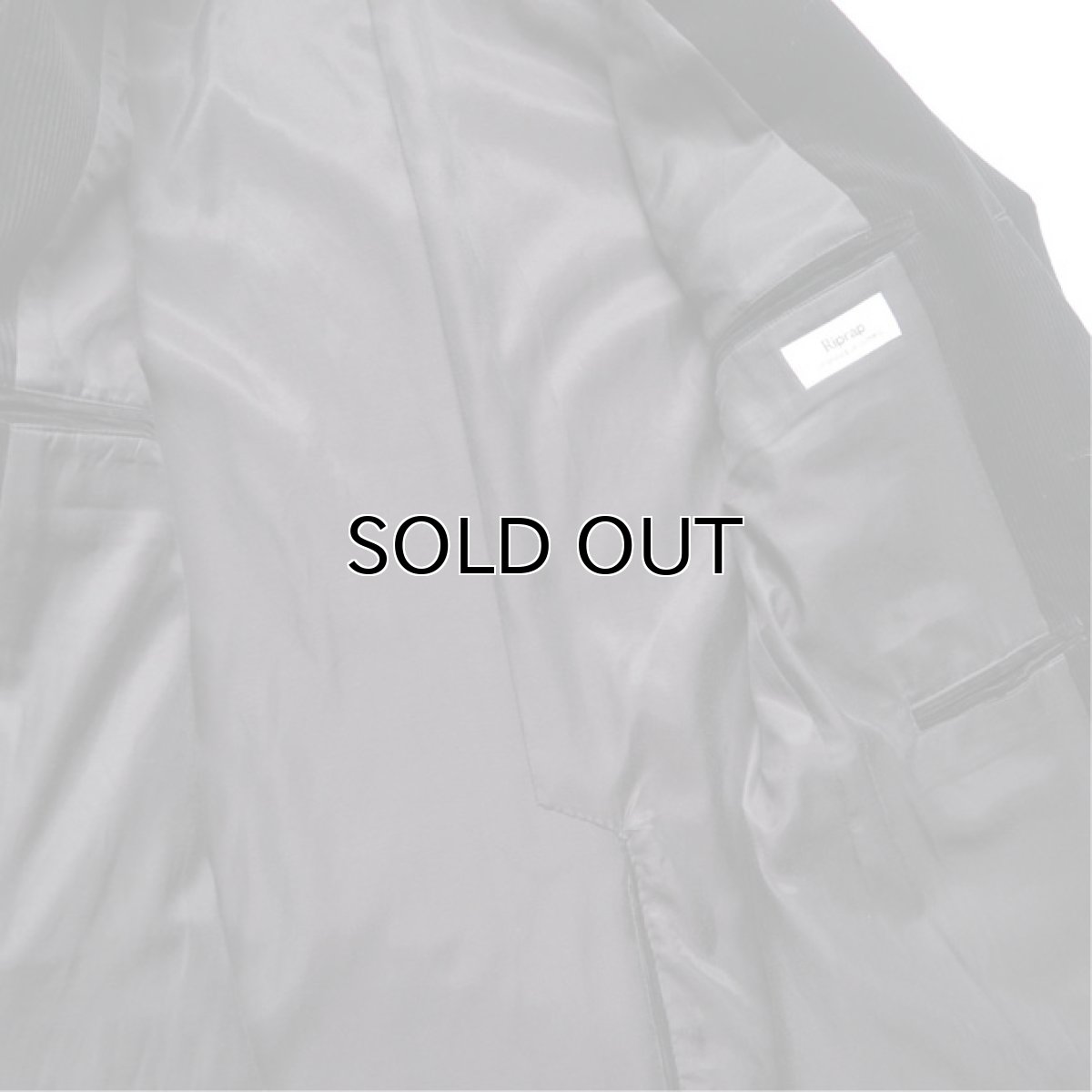 画像7: Riprap "3B Jacket" -9W Cotton Cords-　color BLACK　size LARGE (7)