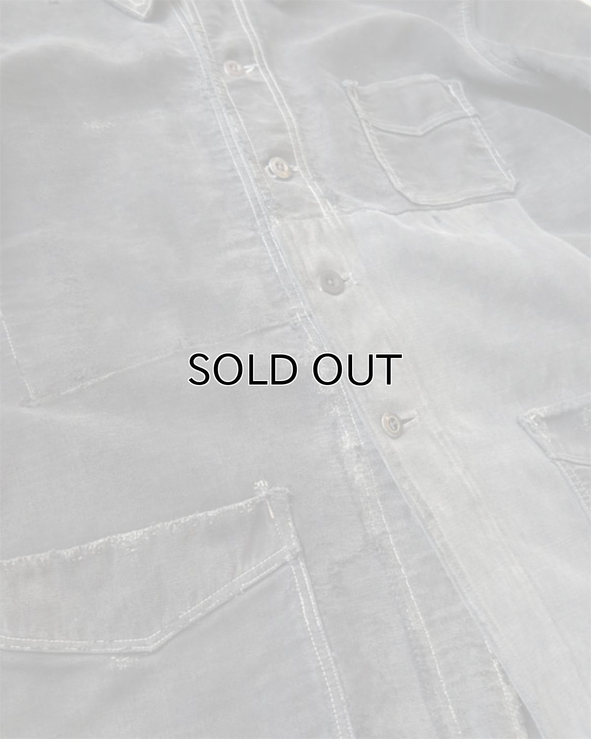 画像5: 1930's~ FRANCE  Black Moleskin Work Jacket　size L (5)