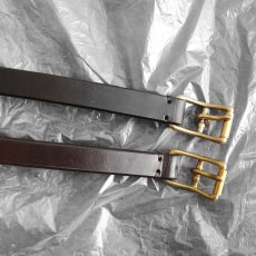 画像3: Riprap "PASS THROUGH BELT NARROW" -BRITISH SADDLE-　2 COLOR　size FREE (3)